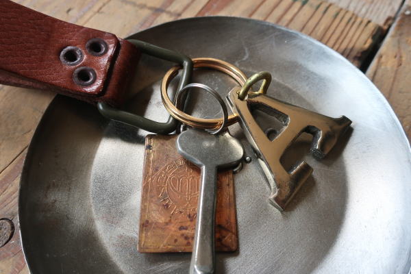 ドロッグリ 真鍮 レターキーリング 商品画像