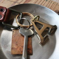 真鍮 キーリング 雑貨