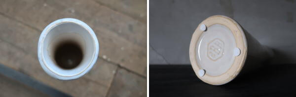 セラミック素材のおしゃれなフラワーベース