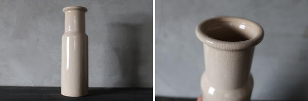 セラミック素材のおしゃれなフラワーベース