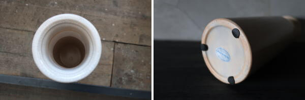 セラミック素材のおしゃれなフラワーベース