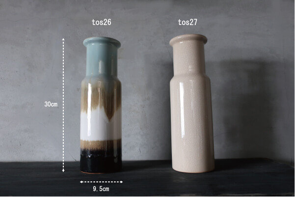 セラミック素材のおしゃれなフラワーベース