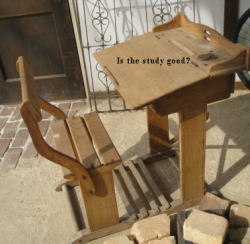 机 椅子 アンティーク