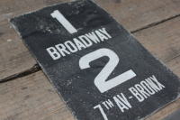 バスサイン ニューヨーク