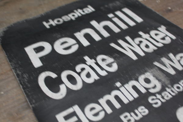 バスサイン ロンドン