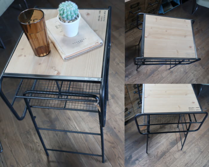 メンズライクなアイアンテーブル