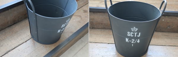 ブリキバケツ デンマーク