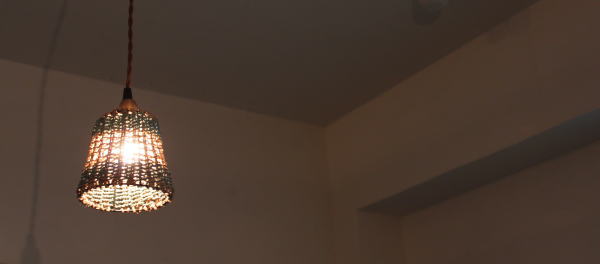 ナチュラルなペンダントライト