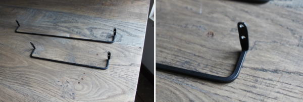 アイアンバー タオルかけ