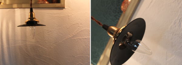 アイアン素材がオシャレな照明の販売