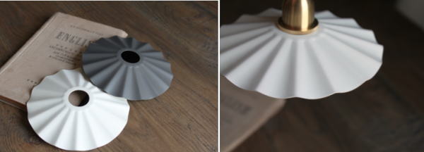 メンズライクなカフェの照明