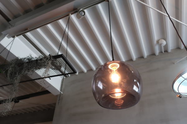 カフェガラスライト