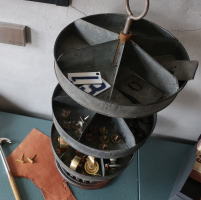 雑貨 回転ラック スチール