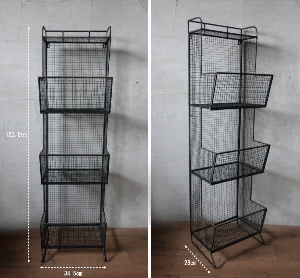 マガジンラック シェルフ ワイヤー