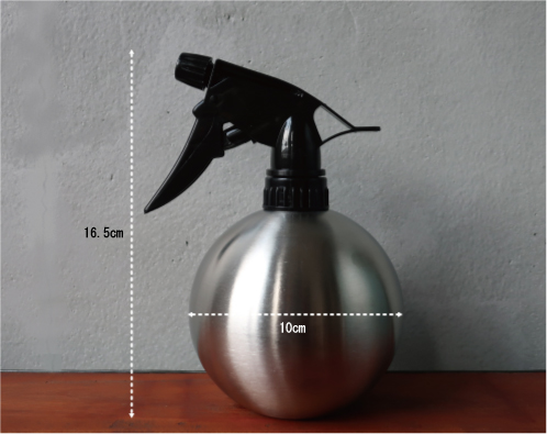 スプレーボトル お洒落 スチール