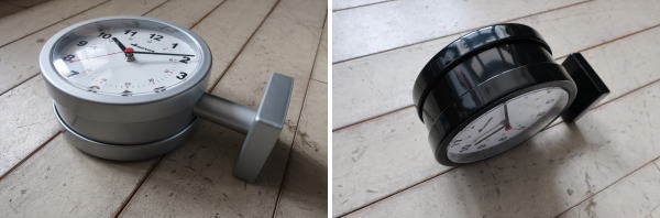 SHOPにもダブルフェイスクロック