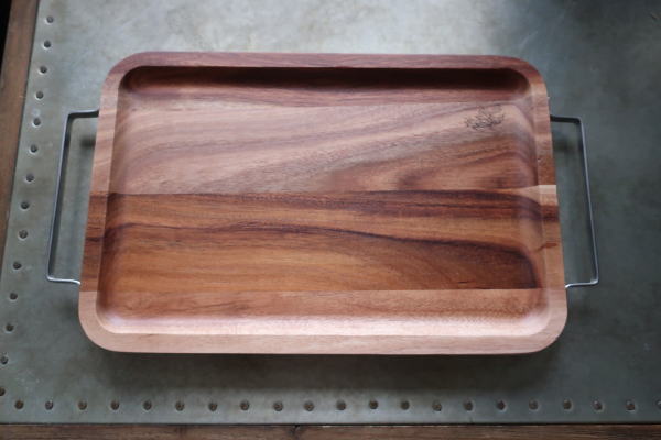 ワンプレートにも アカシアトレイ