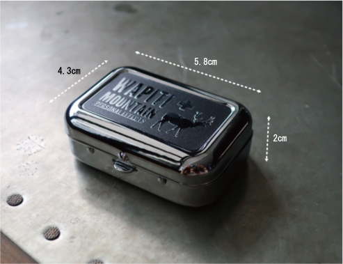 ポータブル灰皿のサイズ