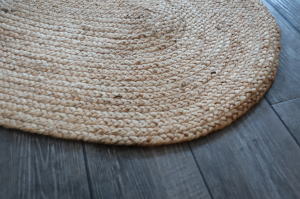 ジュート100%のナチュラルなマット