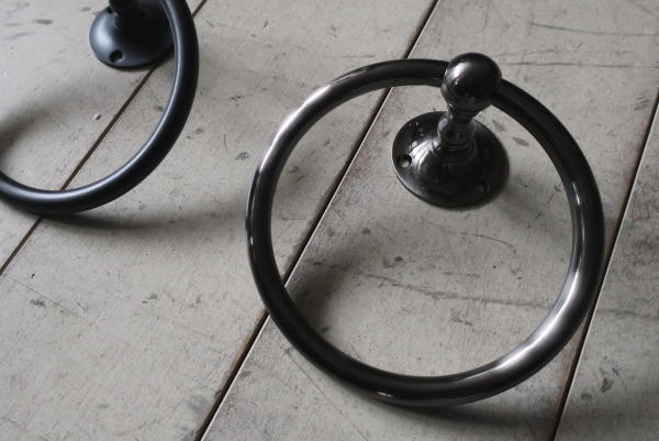 タオルかけ タオルリング 真鍮