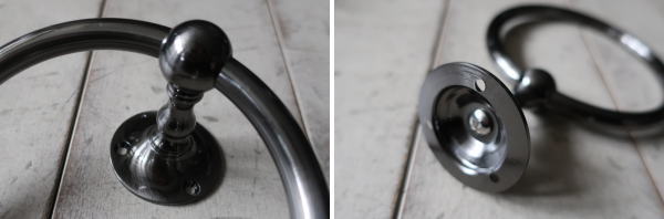 タオルかけ タオルリング 真鍮