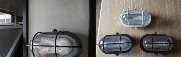 外灯 インダストリアル ガード付