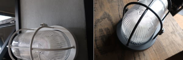 外灯 インダストリアル ガード付