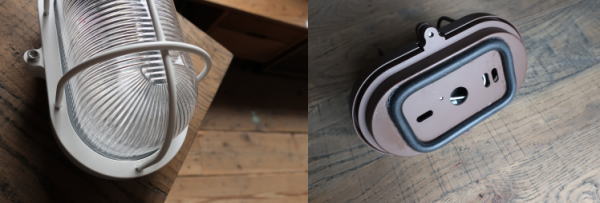 外灯 インダストリアル ガード付