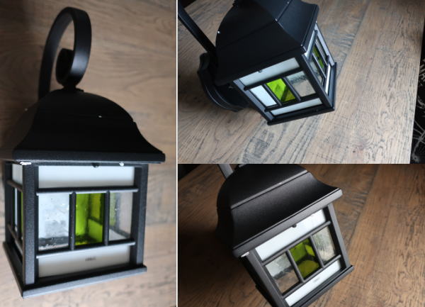 外灯 ステンドグラス