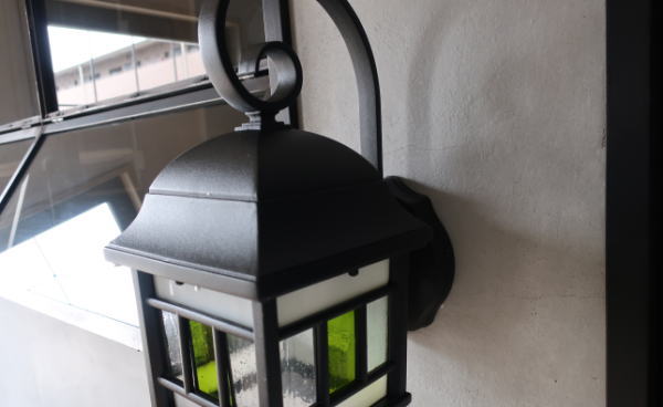 外灯 ステンドグラス