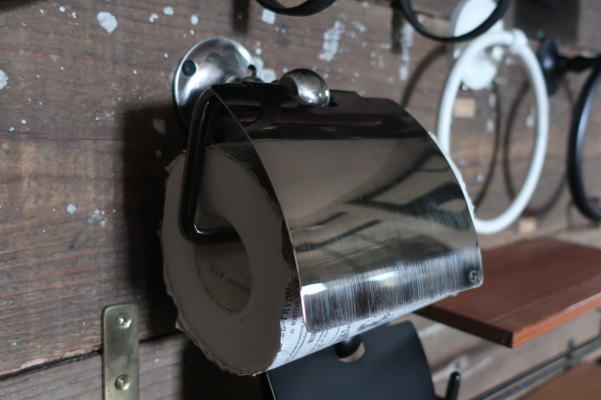 ペーパーホルダー トイレットペーパーホルダー 真鍮