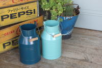 ガーデニング ミルク缶