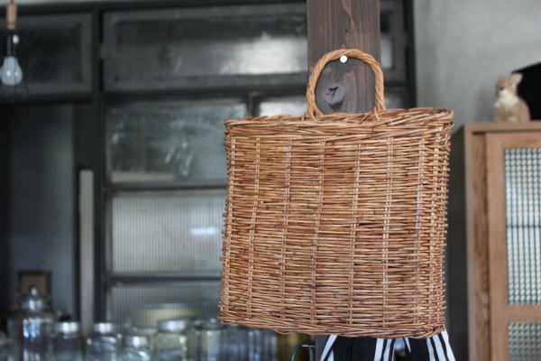 ナチュラルバスケット ラタン