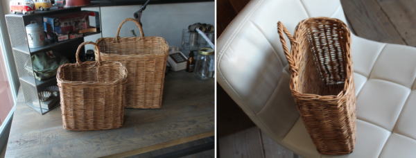 ナチュラルバスケット ラタン