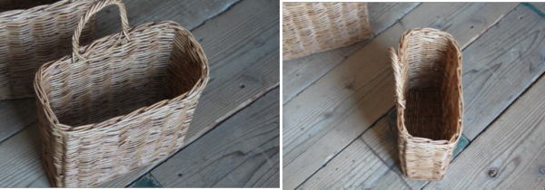 ナチュラルバスケット ラタン