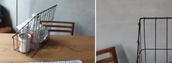 ワイヤーバスケット おしゃれディスプレイ