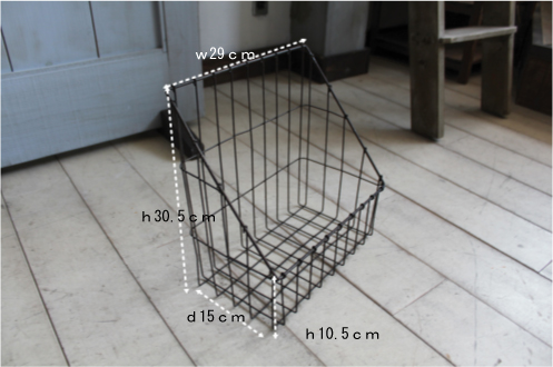 ワイヤーバスケット おしゃれディスプレイ