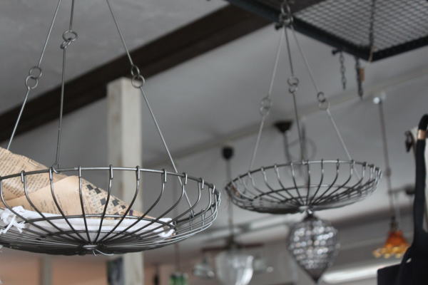 ハンキングバスケット アイアン