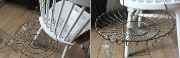 ハンキングバスケット アイアン