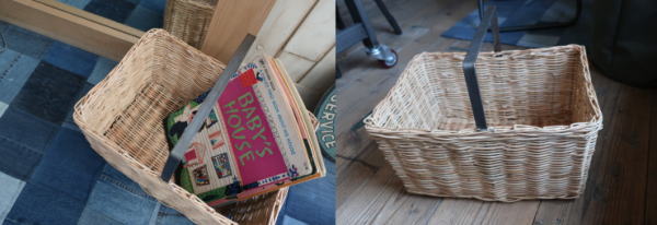 おしゃれ収納バスケット