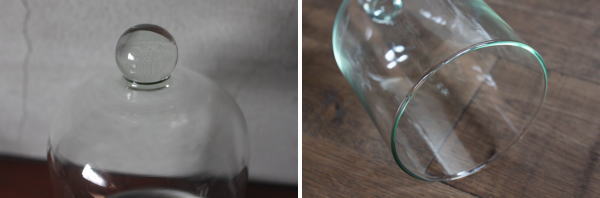 ガラスキャニスター ナチュラル雑貨 ディスプレイ