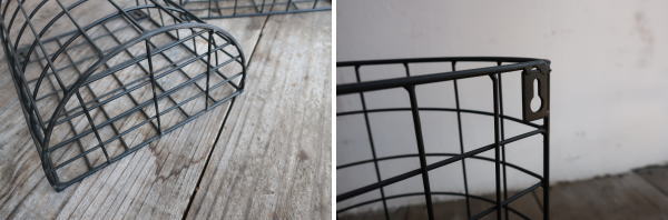 ワイヤーバスケット おしゃれディスプレイ