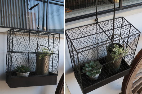 アイアン ゲージ プランター