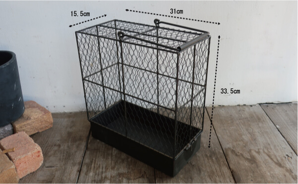 アイアン ゲージ プランター