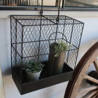 アイアン ゲージ プランター