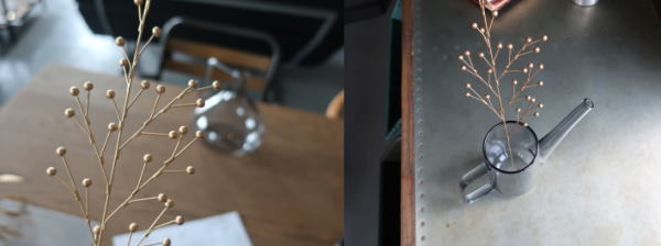 ブリキ素材がおしゃれなアートフラワー